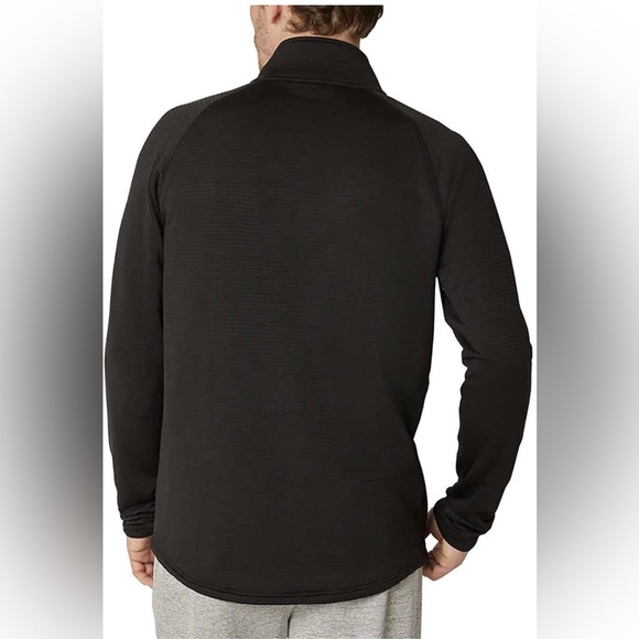 Eddie Bauer fleece jacket men with zipper chest pocket - Picture 2 of 5